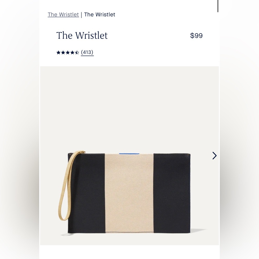 Rothy’s wristlet